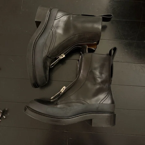 Chloé Roy black calfskin ankle boots - Picture 6 of 9